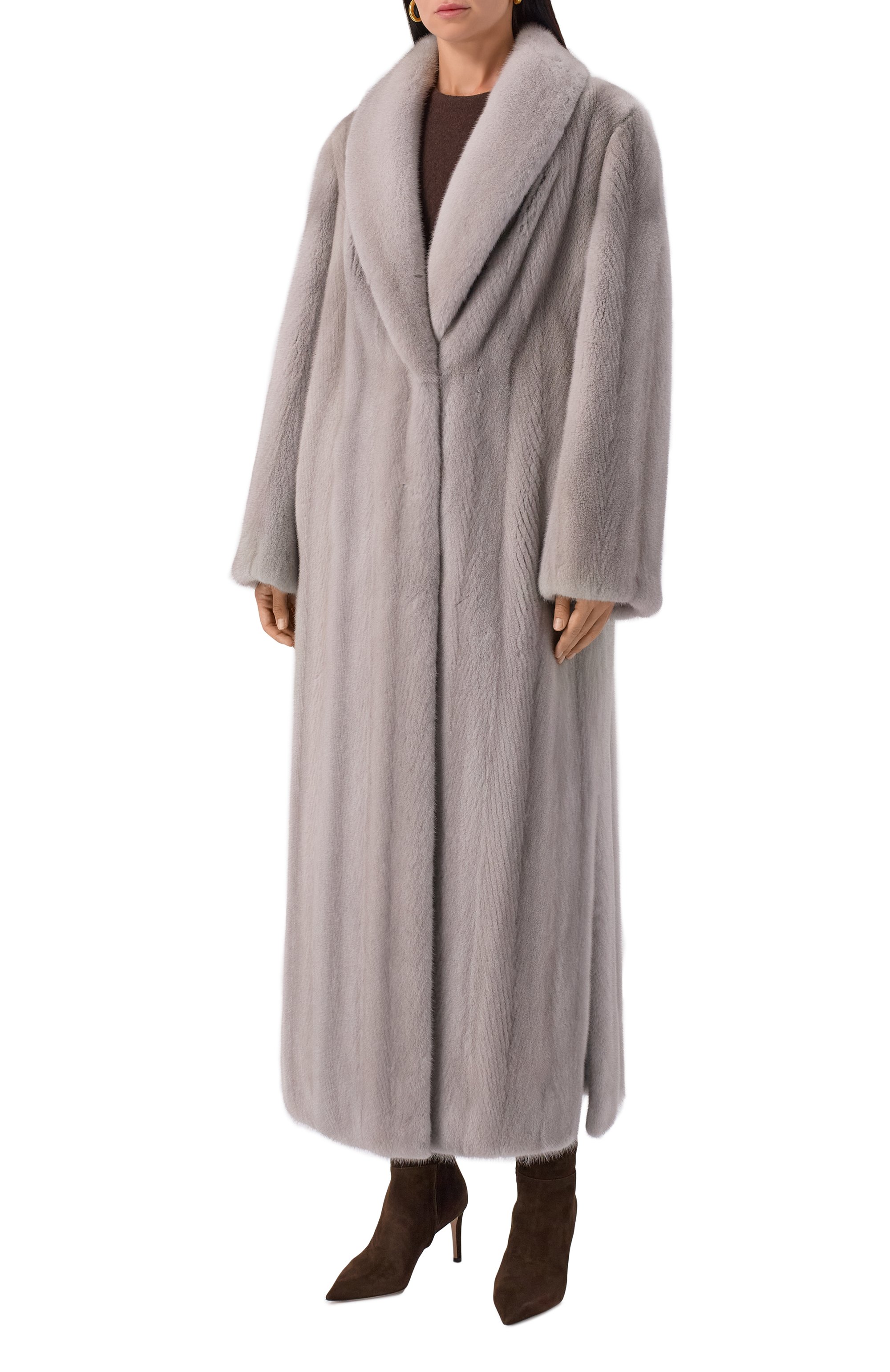 Шуба из норки VICTORIA KUSENKOVA, арт. 700708536615, фото 3