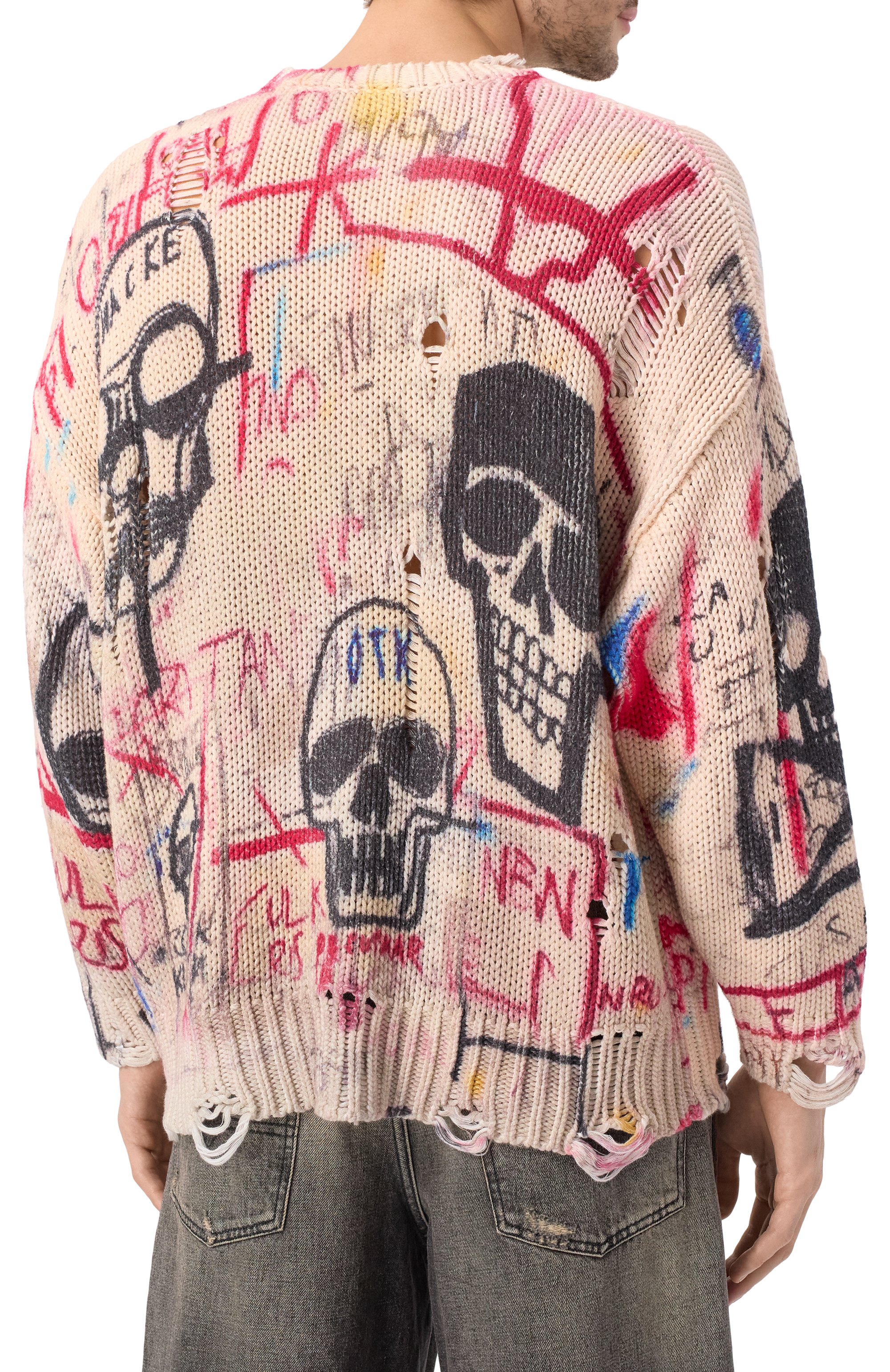 Хлопковый свитер R13, арт. R13MY197-Y167A, фото 4