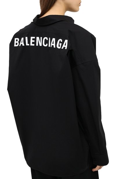 Хлопковая рубашка BALENCIAGA, арт. 622050/TIM39, фото 5