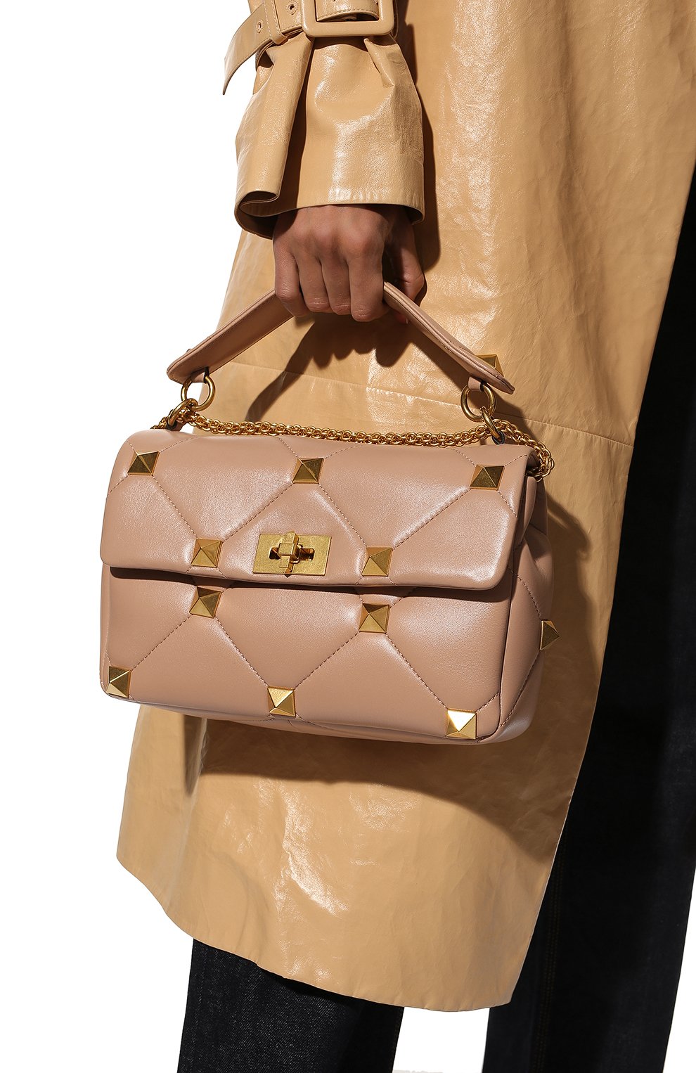 Сумка roman stud large VALENTINO, арт. VW0B0I60/BSF, фото 2