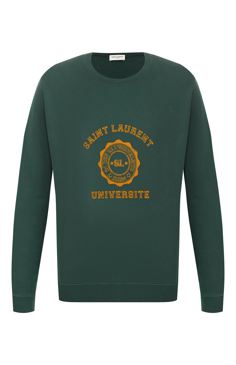 Хлопковый свитшот SAINT LAURENT, арт. 582201/YBKI2, фото 1
