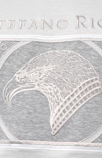 Хлопковая футболка STEFANO RICCI, арт. MNH3202400/TE0001, фото 5