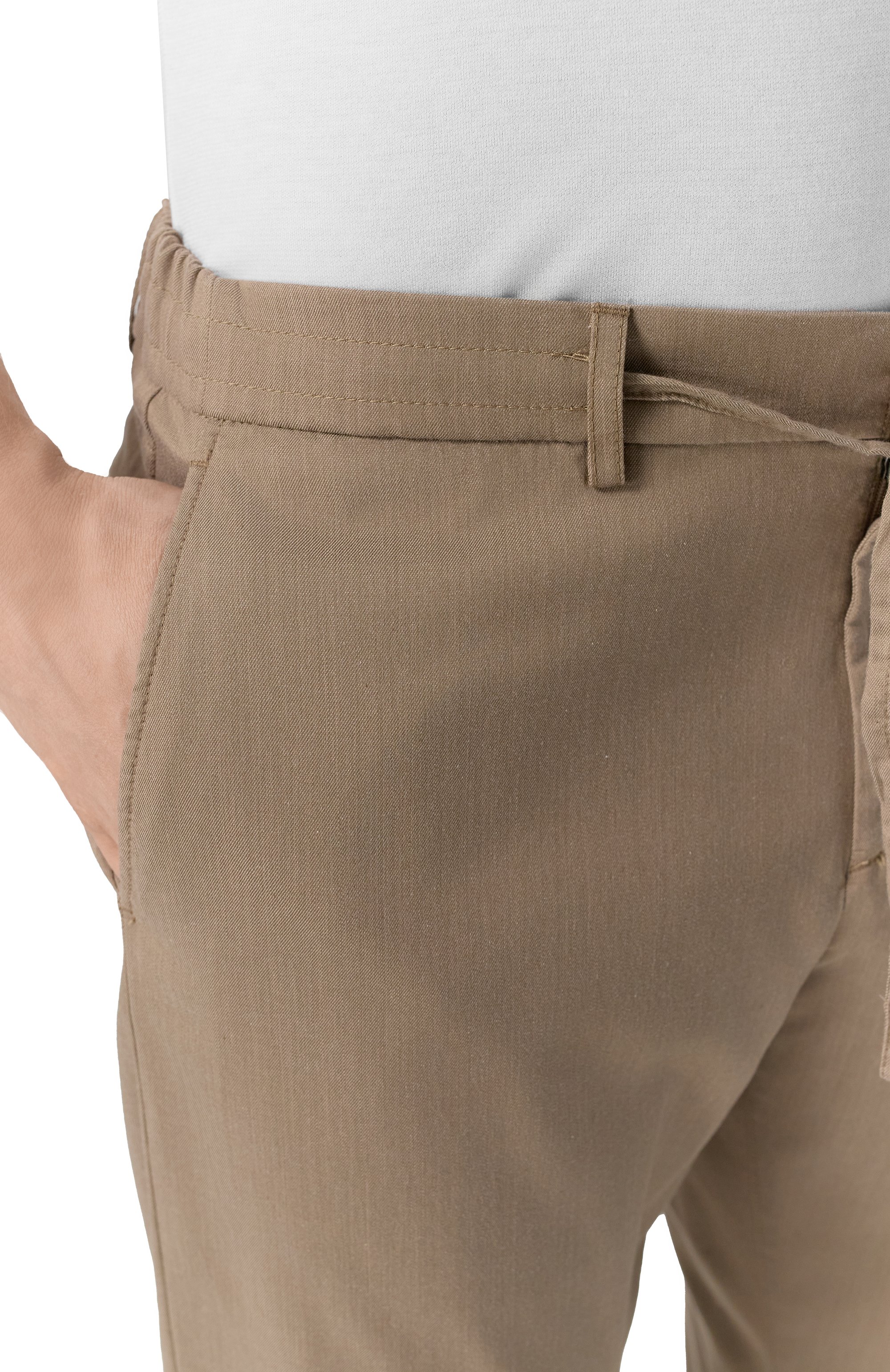 Брюки из лиоцелла и хлопка CANALI, арт. V1659/AV04338, фото 5