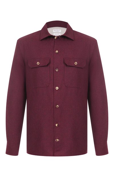Мужская шерстяная рубашка BRUNELLO CUCINELLI, арт. M038P0720