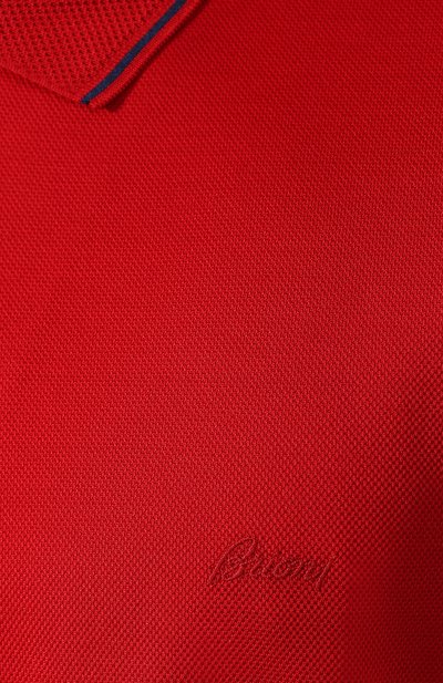 Хлопковое поло BRIONI, арт. UJ9S0L/P8621, фото 5