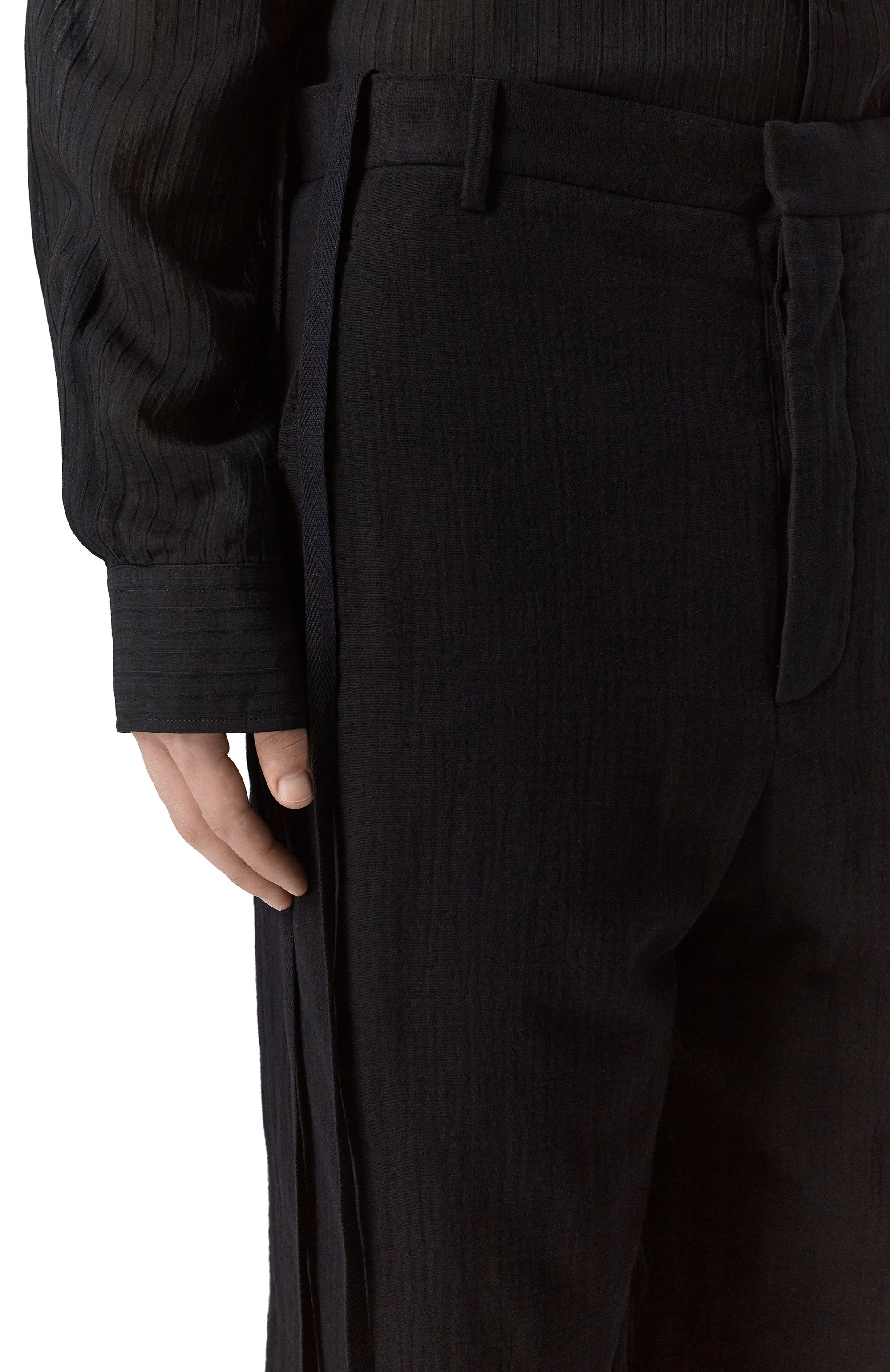 Хлопковые брюки ANN DEMEULEMEESTER, арт. B0010304/FA718, фото 5