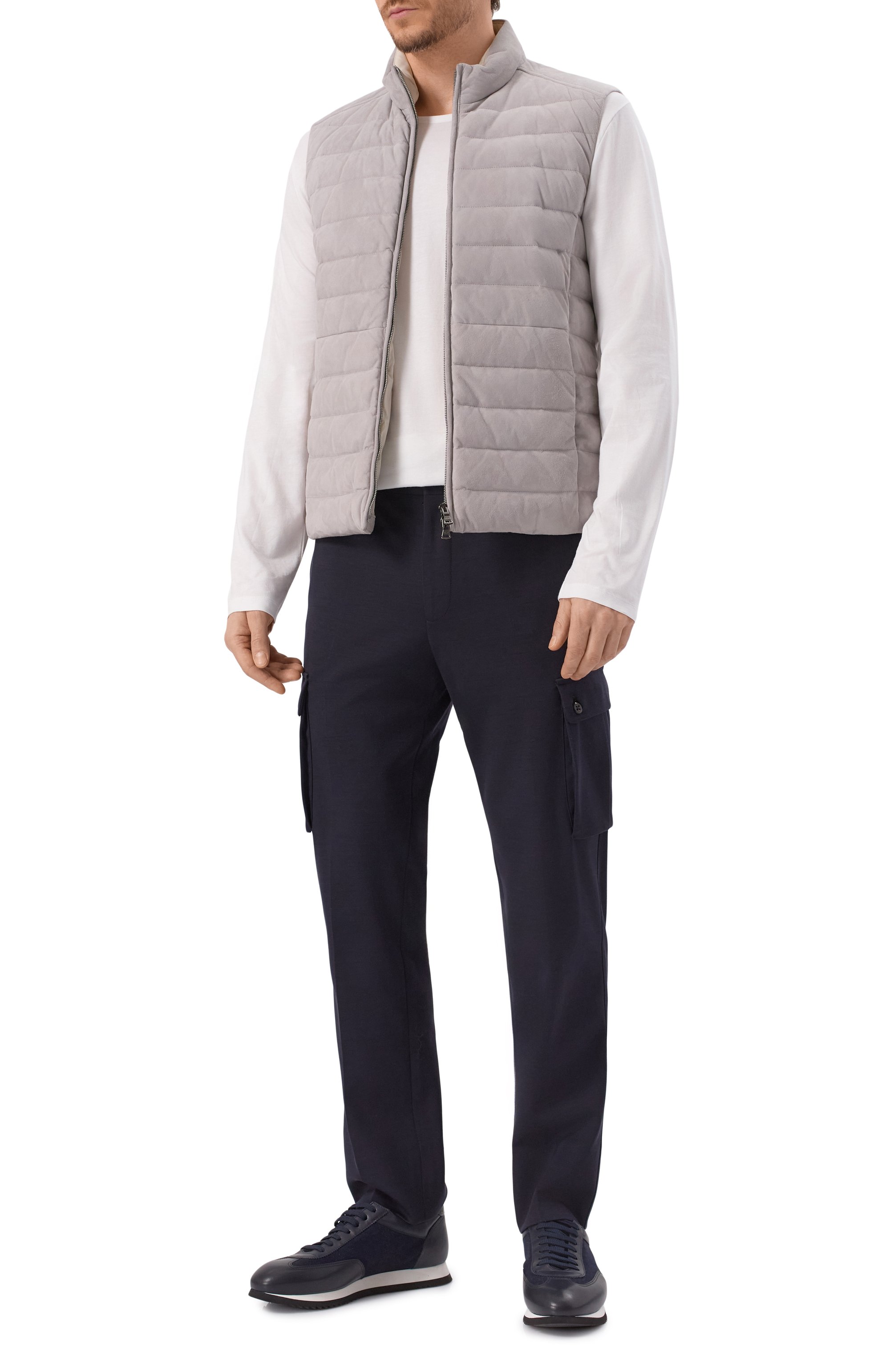 Замшевый жилет PAUL&SHARK, арт. 25412706, фото 2