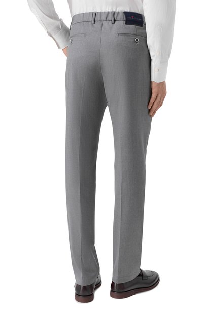 Шерстяные брюки KITON, арт. UFPPERK0127H02, фото 4