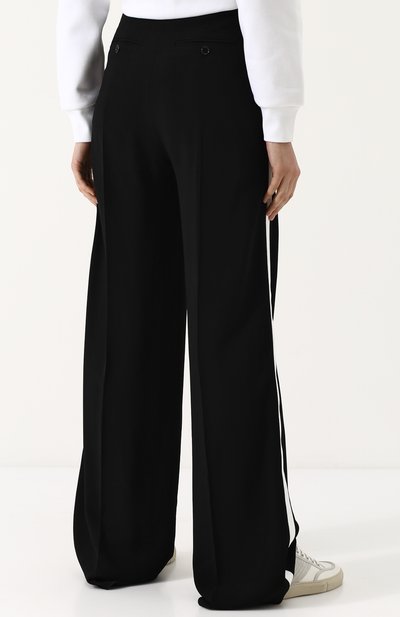 Брюки свободного кроя с лампасами BURBERRY, арт. 4073817, фото 4