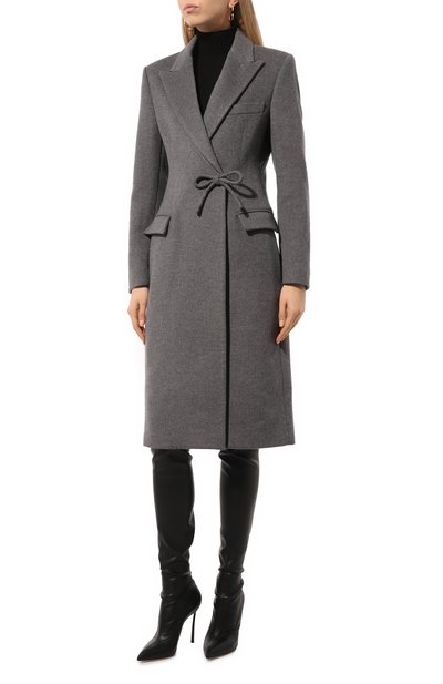 Пальто из шерсти и кашемира VALENTINO, арт. 5B3CA7628MA, фото 3