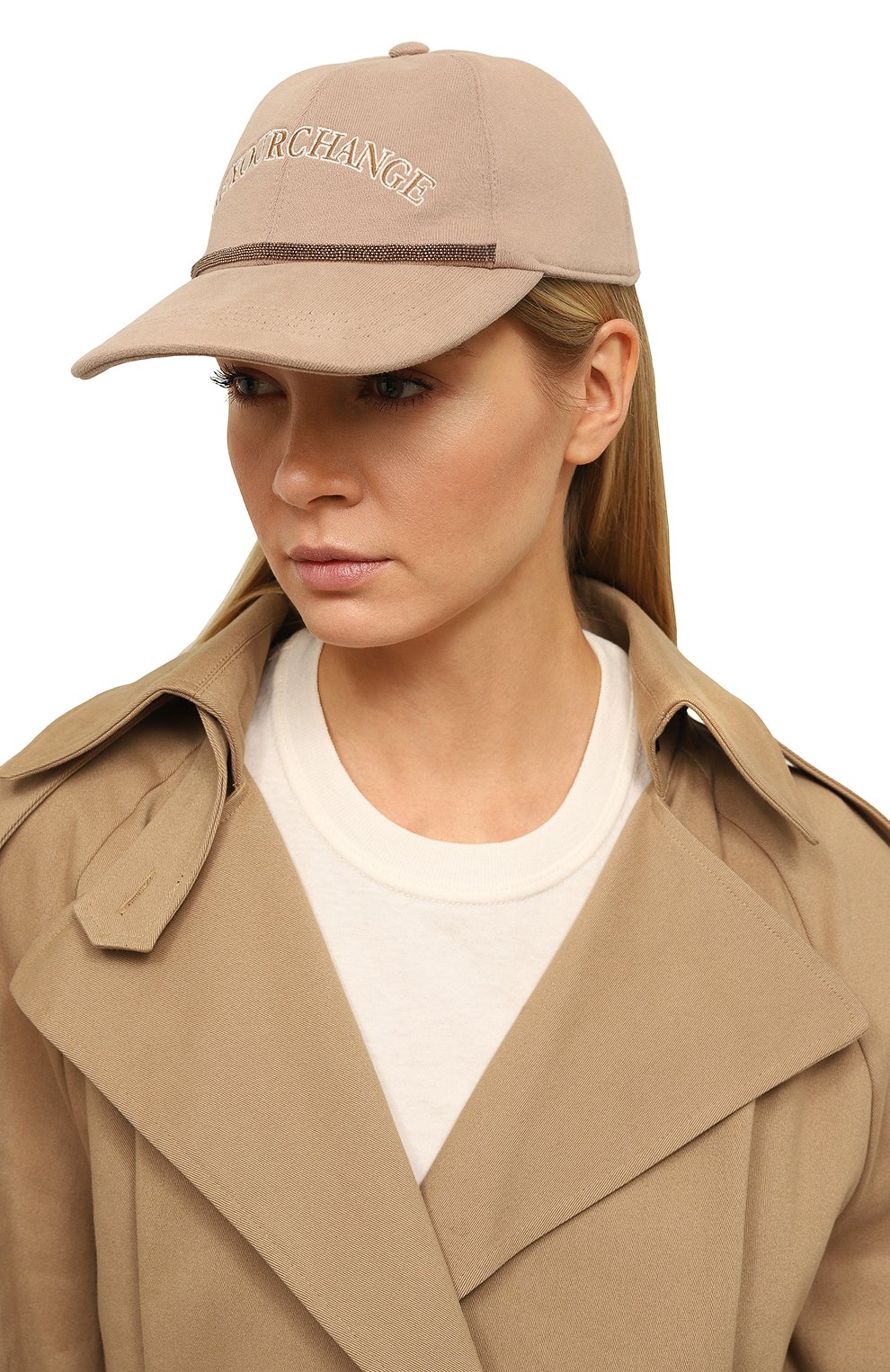 Хлопковая бейсболка BRUNELLO CUCINELLI, арт. MCAP90181, фото 2