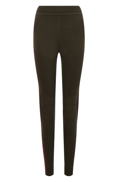 Легинсы prada linea rossa PRADA хаки цвета по цене 100000 руб., арт. 122051-1VMR-F0161-192, фото 1 Легинсы prada linea rossa PRADA, арт. 122051-1VMR-F0161-192, фото 1