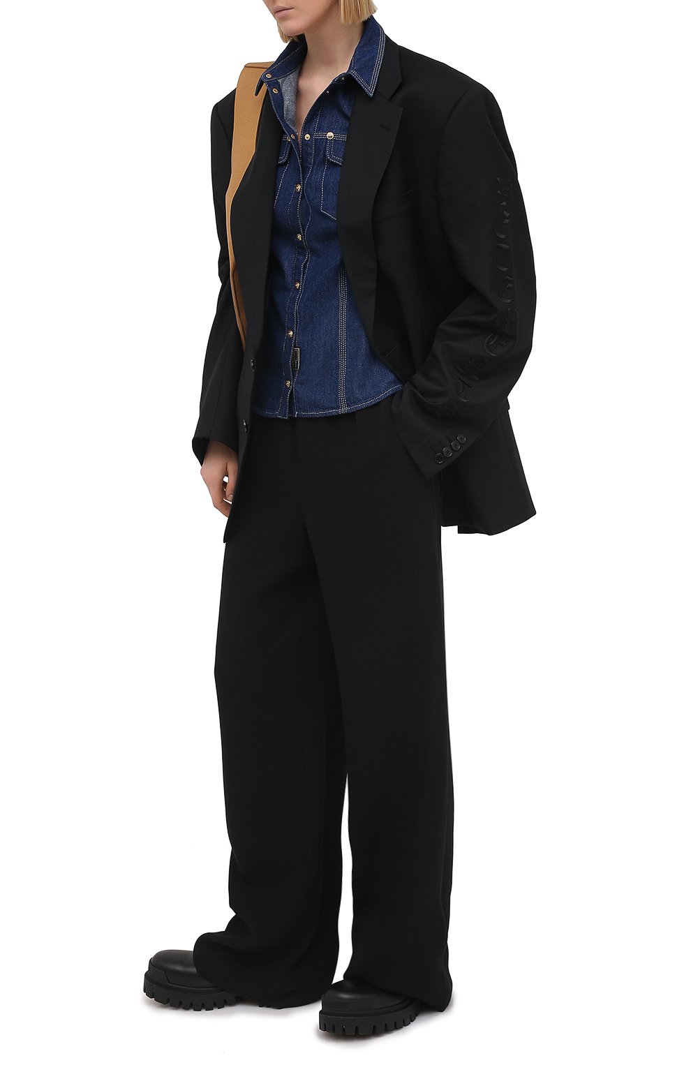 Джинсовая рубашка VERSACE JEANS COUTURE, арт. B0HWA61I-WDP251/APU54, фото 2