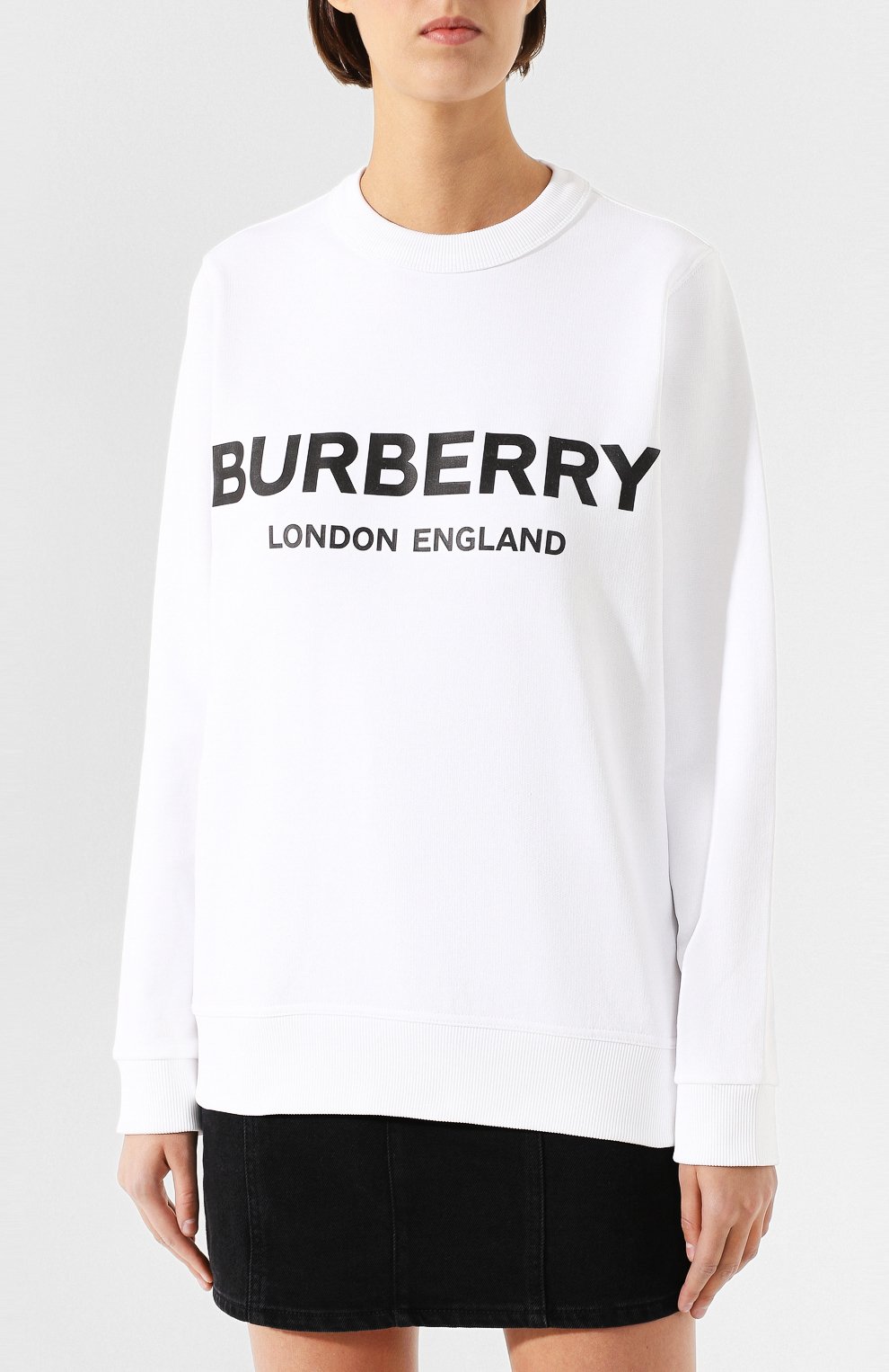 Хлопковый свитшот BURBERRY, арт. 8011443, фото 3