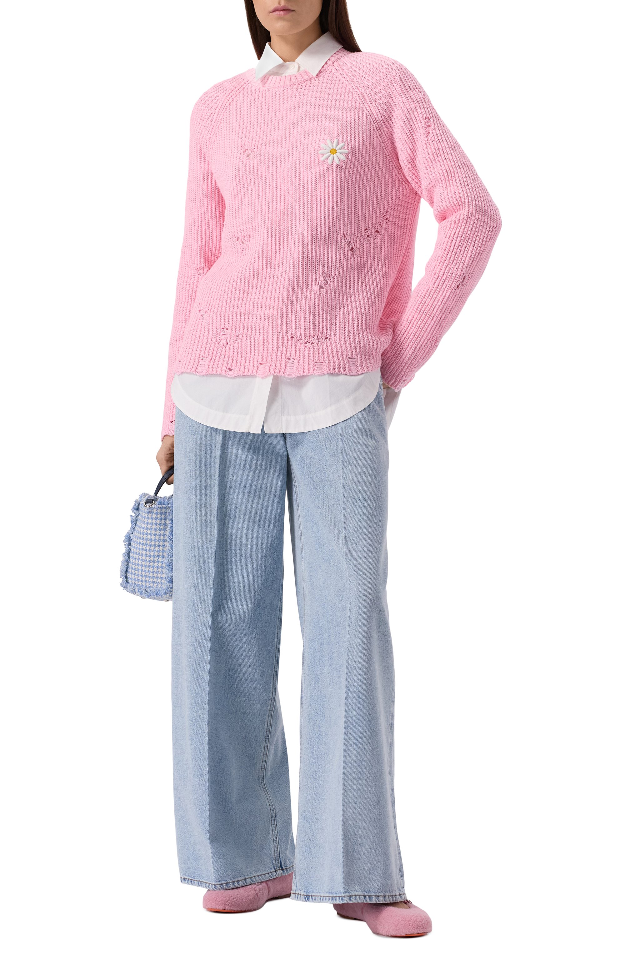 Балетки из овчины SANTONI, арт. WAAG71318KI1N0FK, фото 2