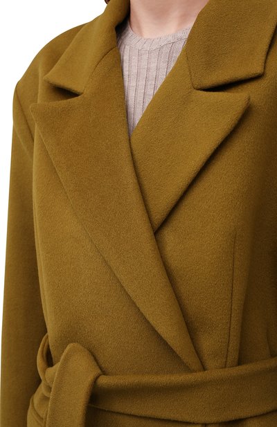 Пальто из шерсти и вискозы LESYANEBO, арт. FW21/H-405/OLZ, фото 5