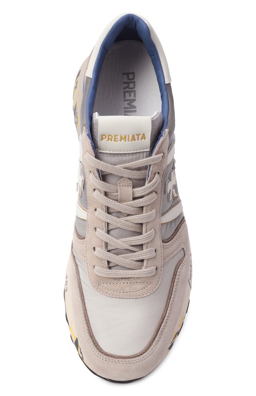 Комбинированные кроссовки Lander Premiata LANDER/VAR 8010 Бежевый  LANDER/VAR 8010 Фото 5