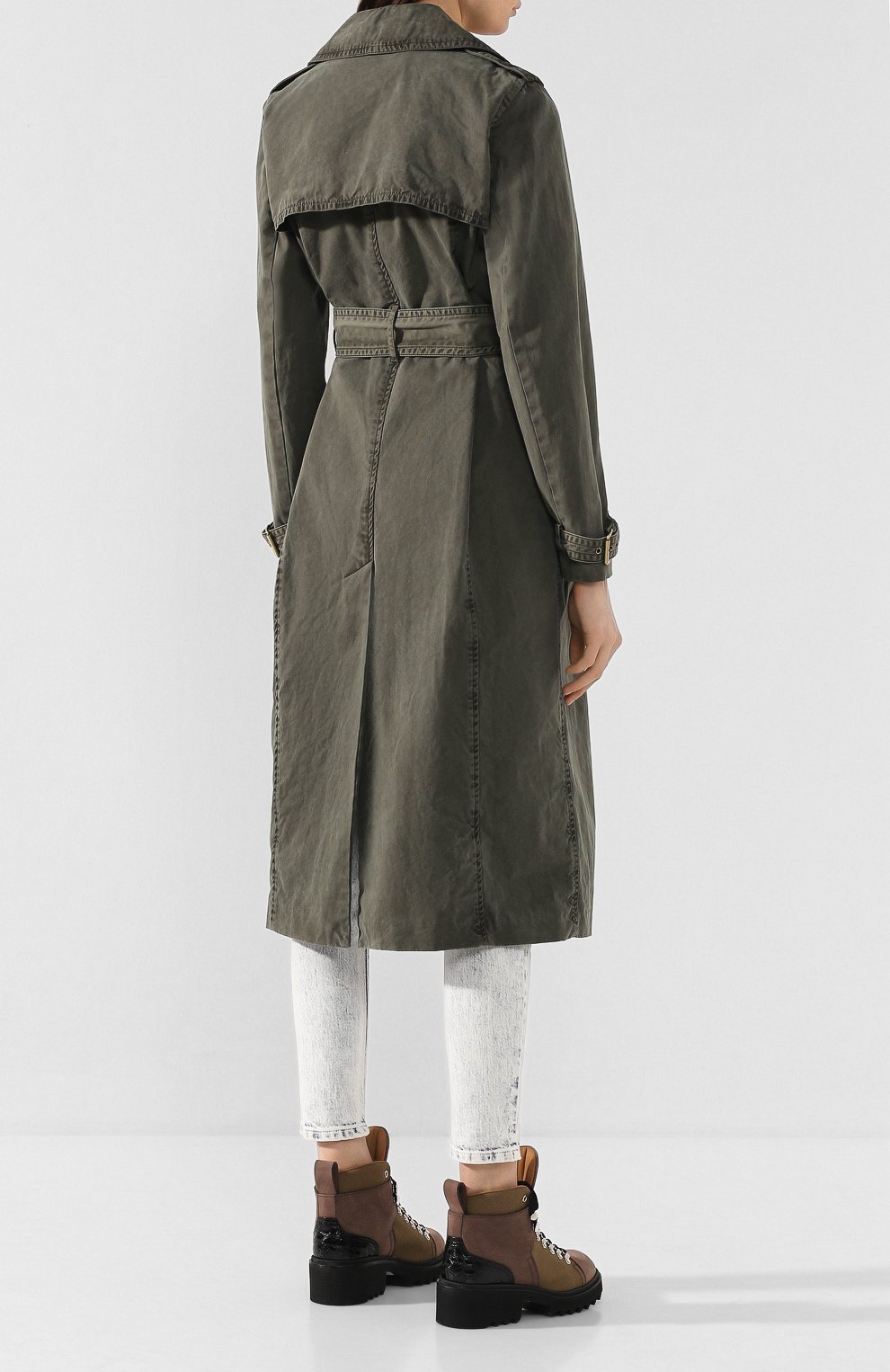 Хлопковый тренч MICHAEL MICHAEL KORS, арт. MH92J3HD0X, фото 4