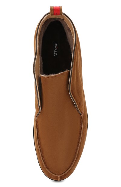 Замшевые ботинки KITON, арт. USSFLYN00104, фото 5