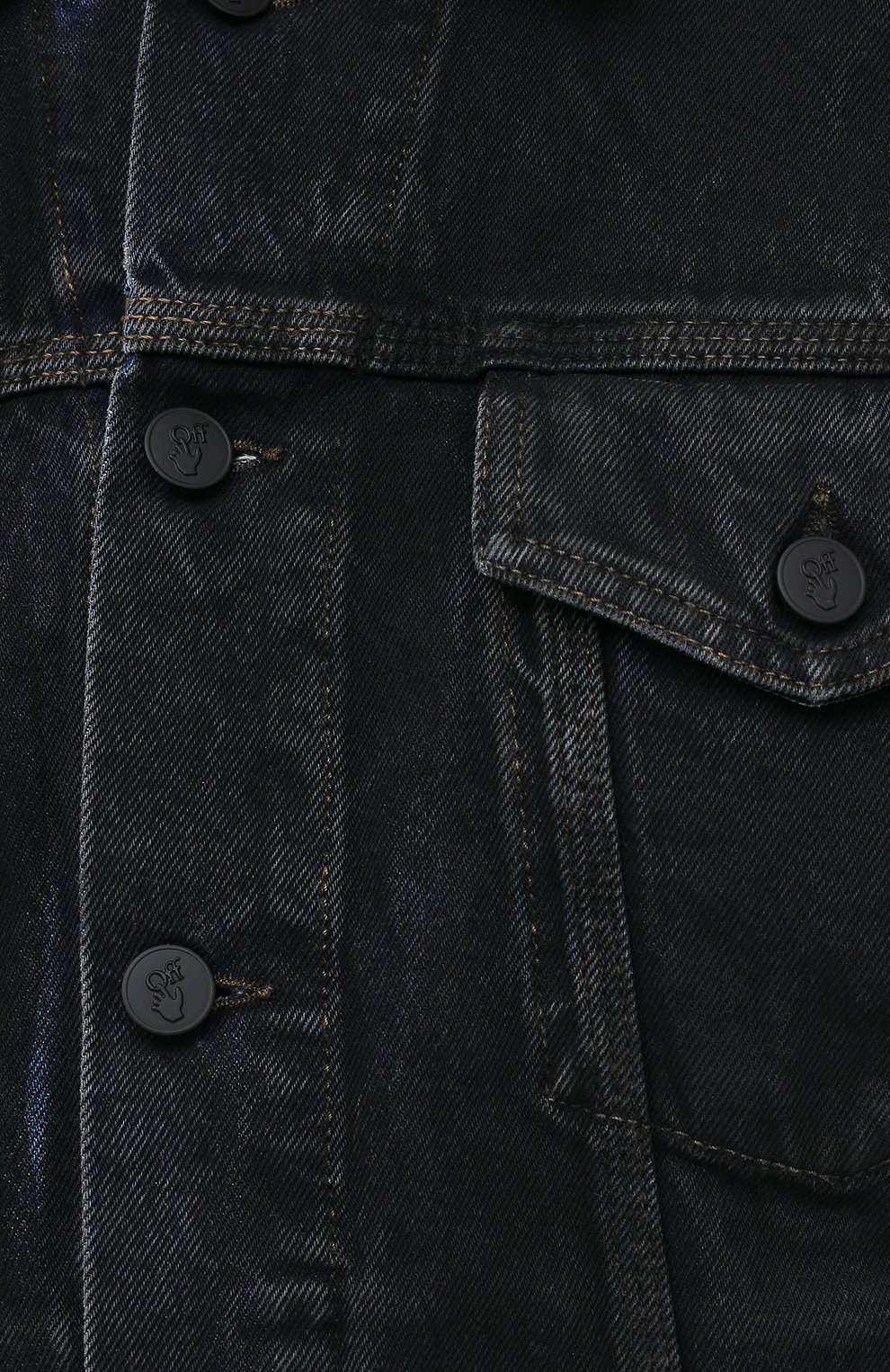 Джинсовая куртка OFF-WHITE, арт. 0MYE054E20DEN0031049, фото 5