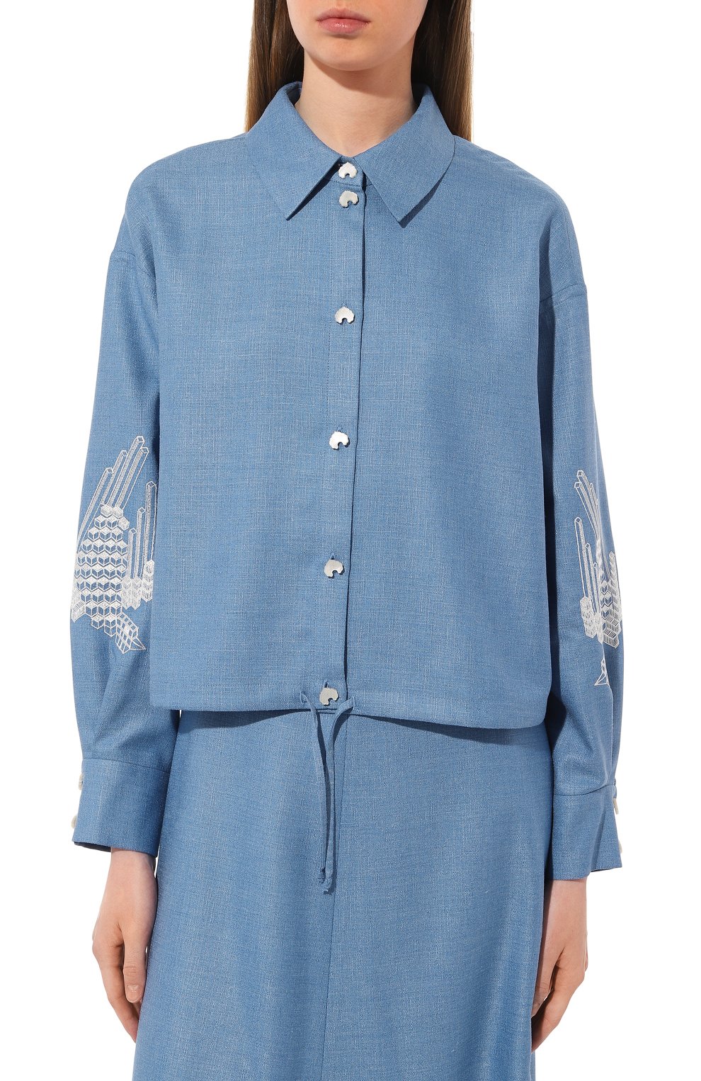 Жакет из шелка и шерсти AKHMADULLINA, арт. 1123.2JT003/S421, фото 3