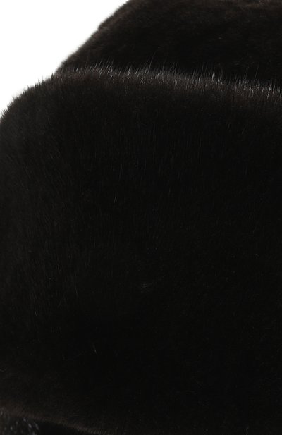 Меховая шапка-ушанка френки из норки FURLAND, арт. 0217500110313600000, фото 3