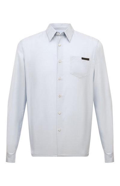 Мужская шелковая рубашка PRADA, арт. UCN123-1W5X-F0012-192