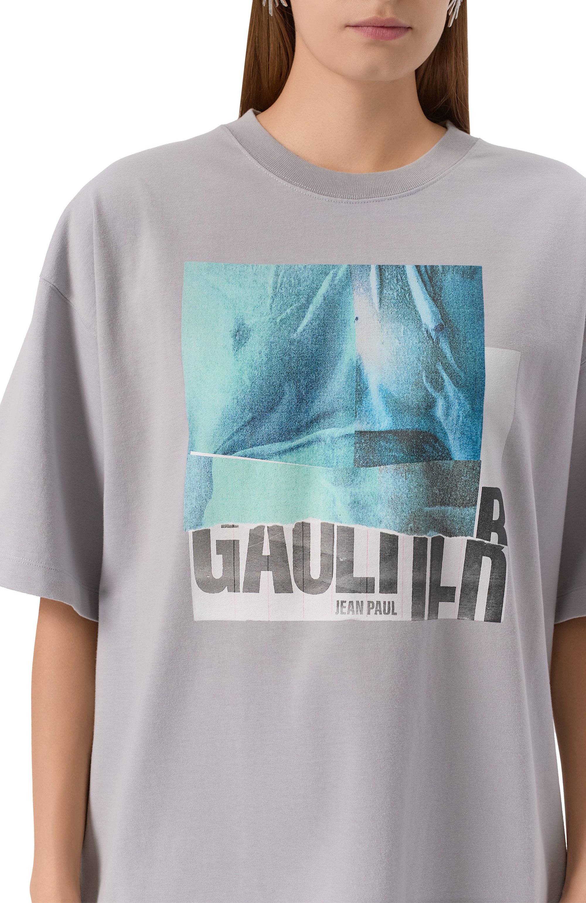 Хлопковая футболка JEAN PAUL GAULTIER, арт. 25/03-W-T0293/J001, фото 5