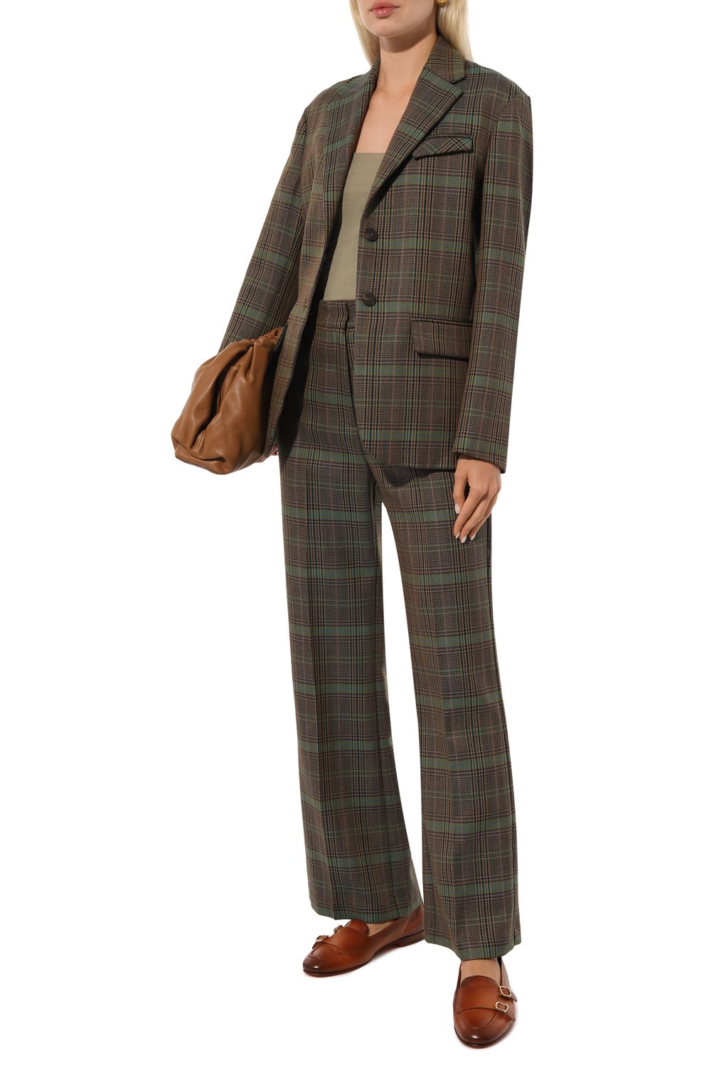 Кожаные монки SANTONI коричневого цвета по цене 79150 руб., арт. WUNY71009SA4SLGAC50, фото 2 Кожаные монки SANTONI, арт. WUNY71009SA4SLGAC50, фото 2