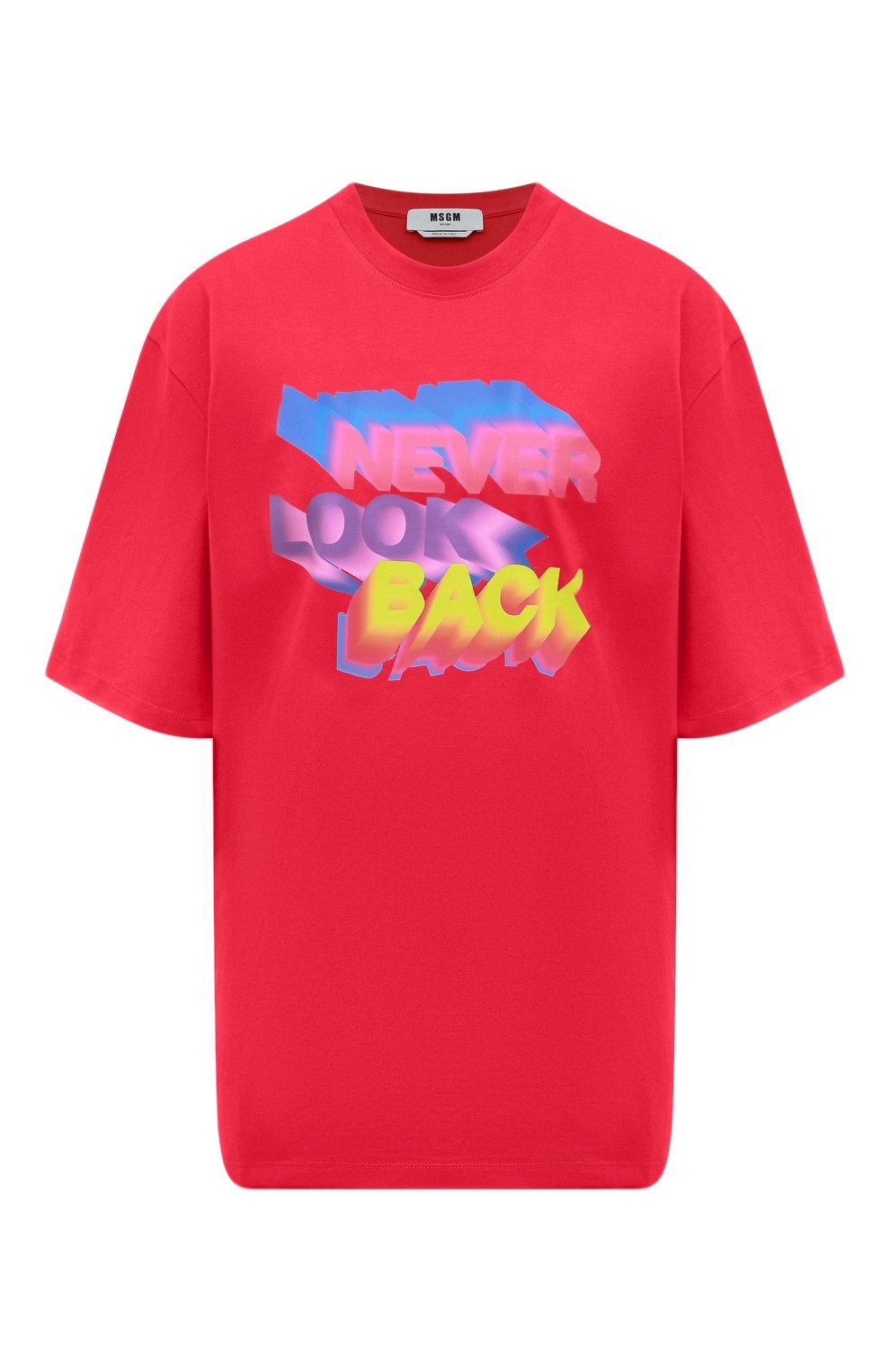 Хлопковая футболка MSGM, арт. 3341MDM167 227798, фото 1