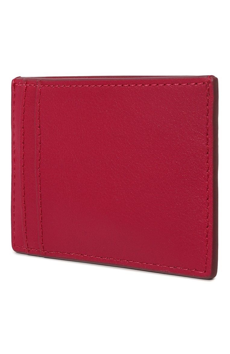 Женский кожаный футляр для кредитных карт MARC JACOBS (THE) фуксия цвета, арт. 2S3SMP006S01 | Фото 2 (Нос: Не проставлено; Материал: Натуральная кожа)