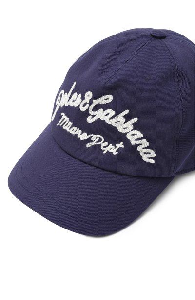 Хлопковая бейсболка DOLCE & GABBANA, арт. LB4H80/G702X, фото 3