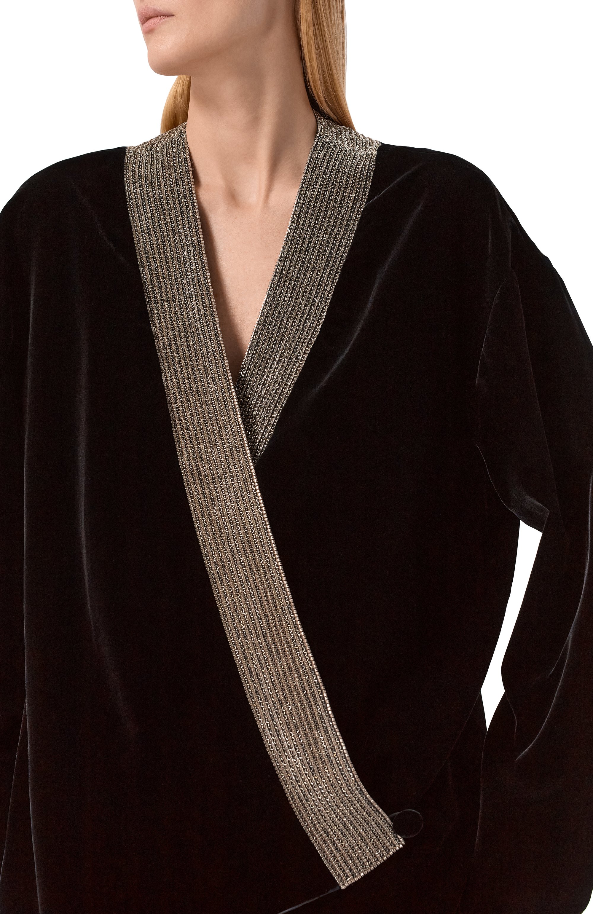 Бархатный жакет GIORGIO ARMANI, арт. GW002002/AF21737, фото 5