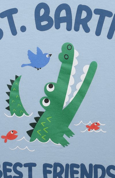 Хлопковая футболка MC2 SAINT BARTH, арт. STBK TSHIRT B0Y/TSH0001/02187F, фото 3