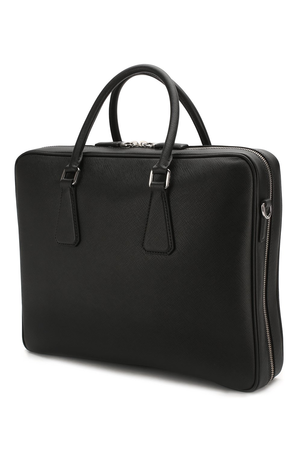 Кожаная сумка для ноутбука PRADA, арт. 2VE011-9Z2-F0002-OOO, фото 3