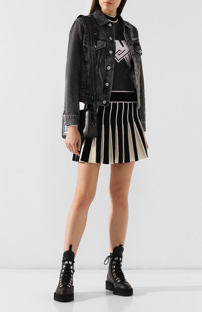 Джинсовая куртка OFF-WHITE, арт. 0WYE012E197740777500, фото 2