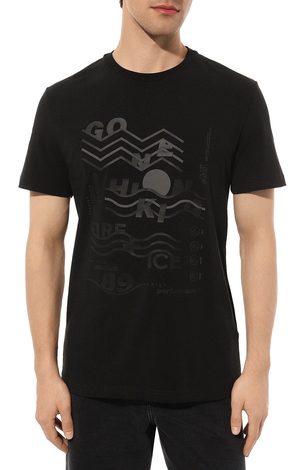 Хлопковая футболка BOGNER FIRE+ICE, арт. 54357309, фото 3