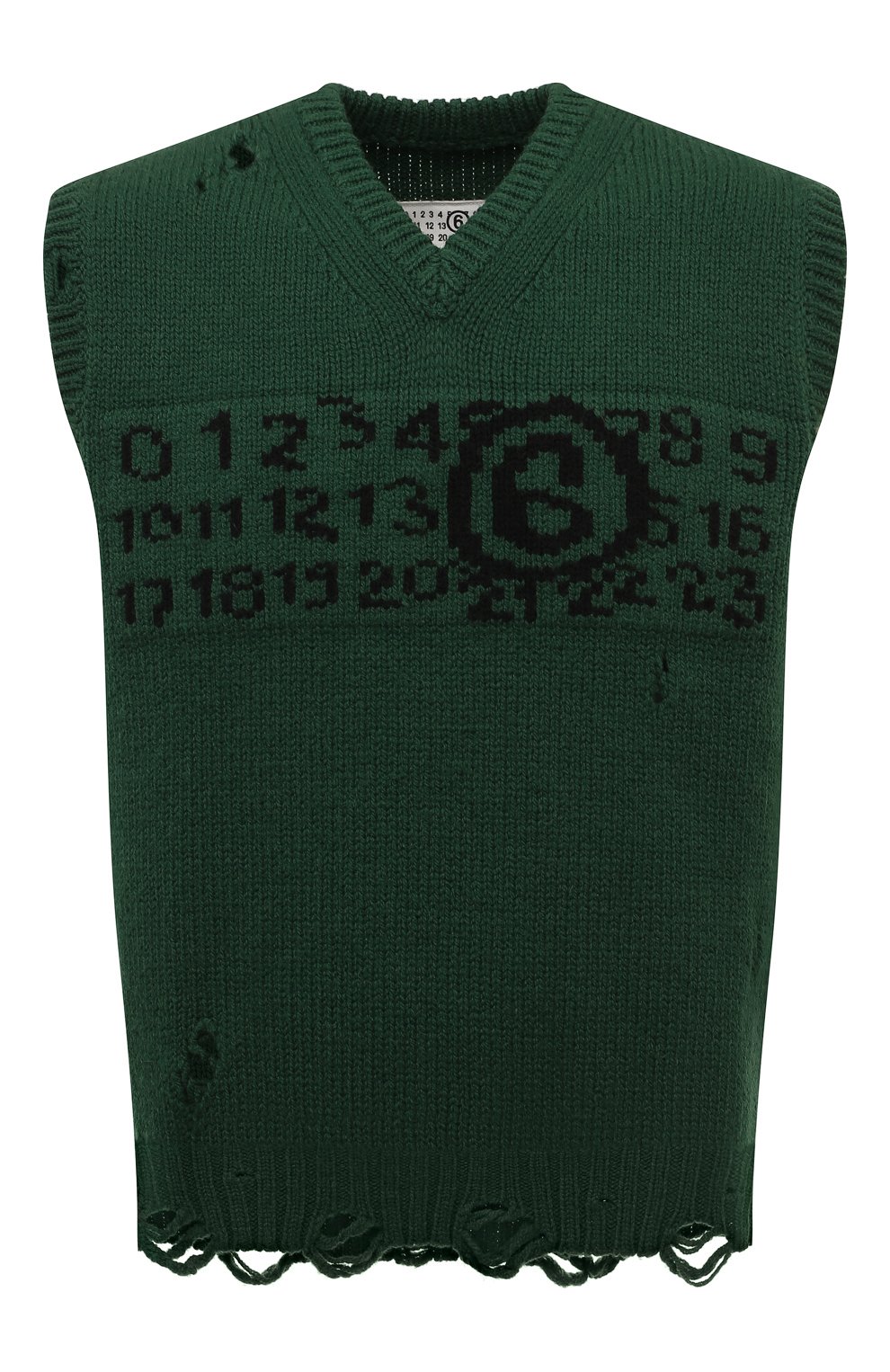 Шерстяной жилет MM6, арт. SH2FB0007/M13074, фото 1