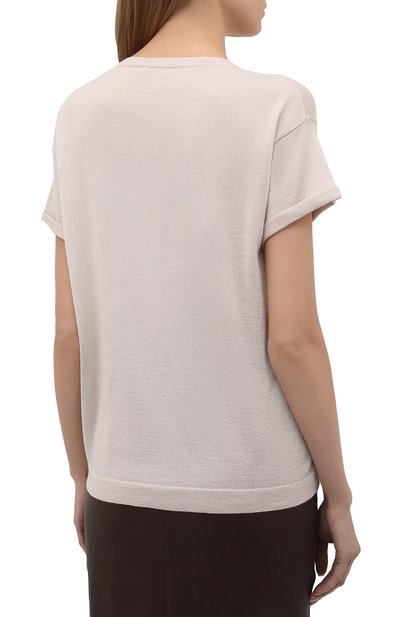 Пуловер из кашемира и шелка BRUNELLO CUCINELLI, арт. M41810000P, фото 4