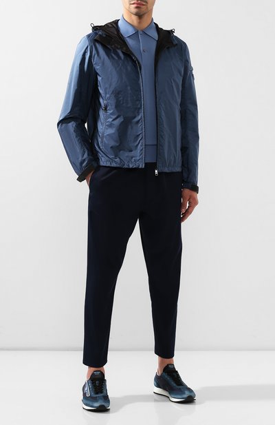 Комбинированные кроссовки PRADA, арт. 2EG276-3KUY-F0008, фото 2