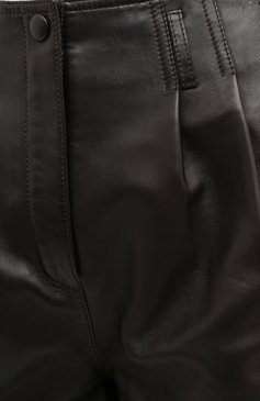 Кожаные шорты SAINT LAURENT, арт. 630200/Y50A2, фото 6