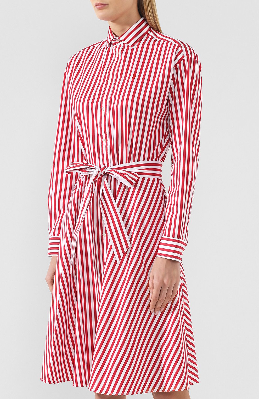 Хлопковое платье POLO RALPH LAUREN, арт. 211733672, фото 3