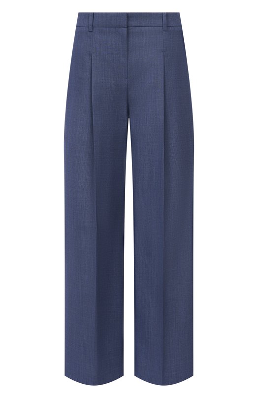 Шерстяные брюки BOSS 50554965 Синий 50554965