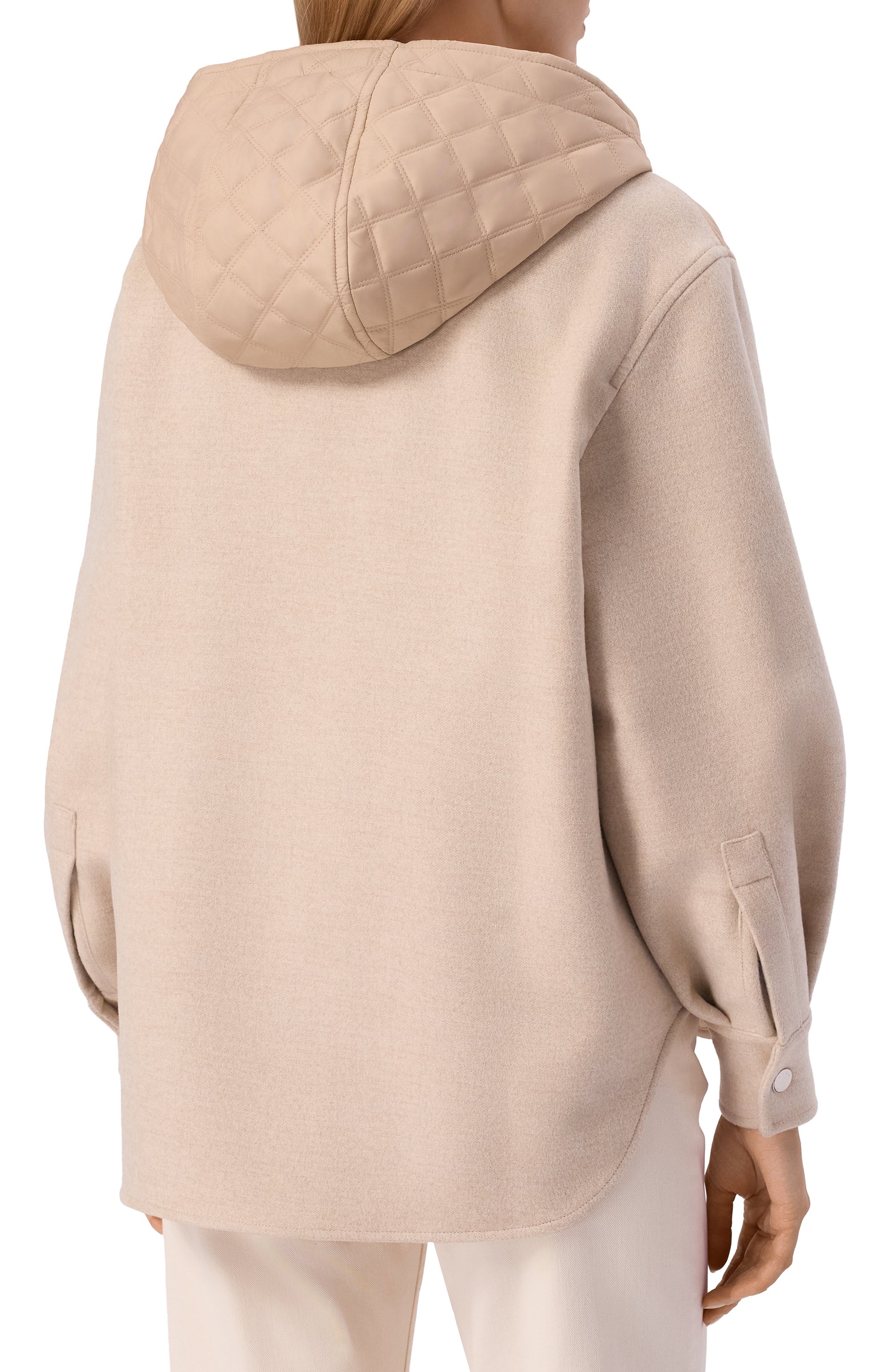 Комбинированная куртка KITON, арт. D61512K05P88, фото 4