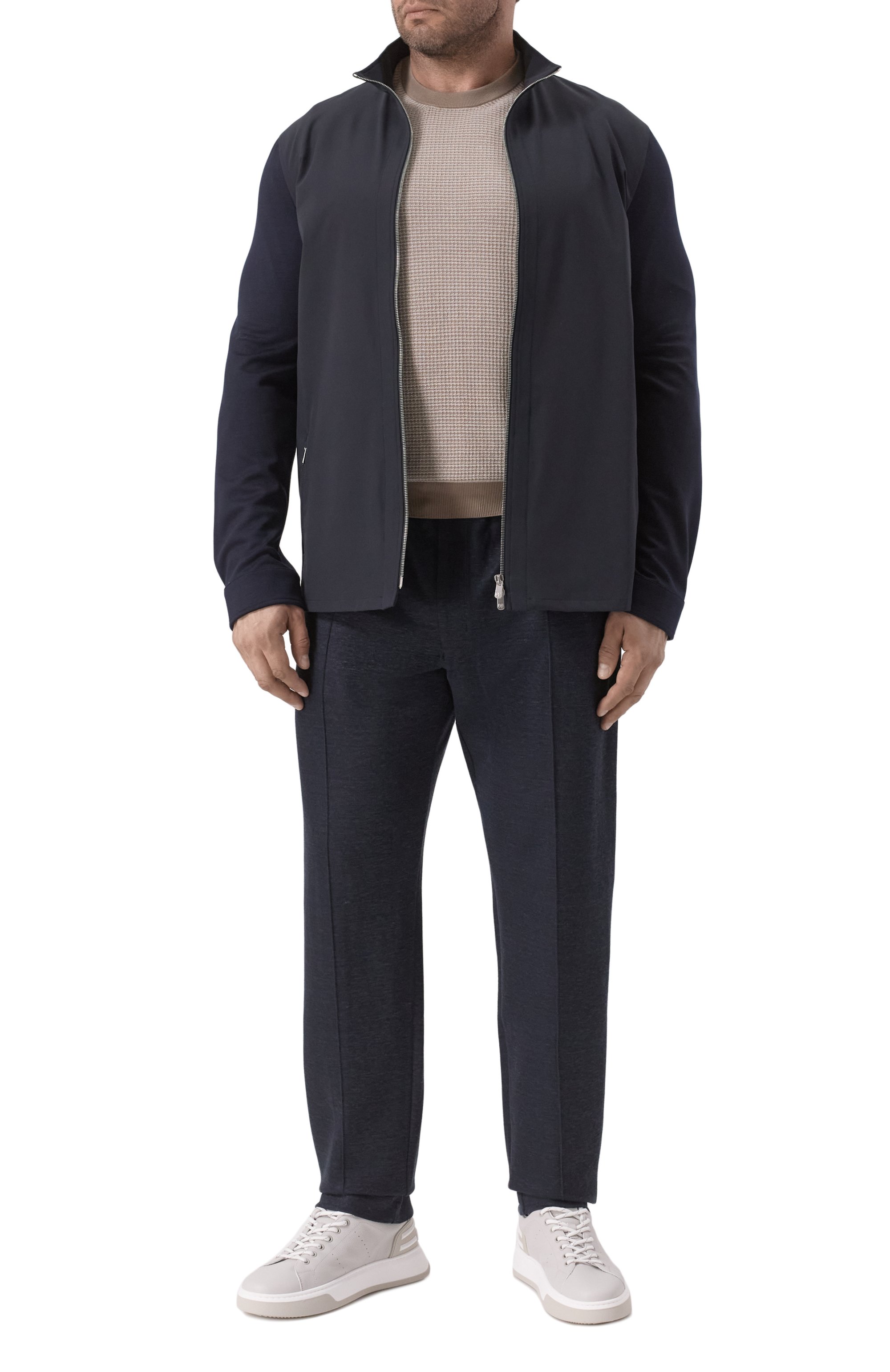 Джемпер изо льна и хлопка CORTIGIANI, арт. 2A9106, фото 2