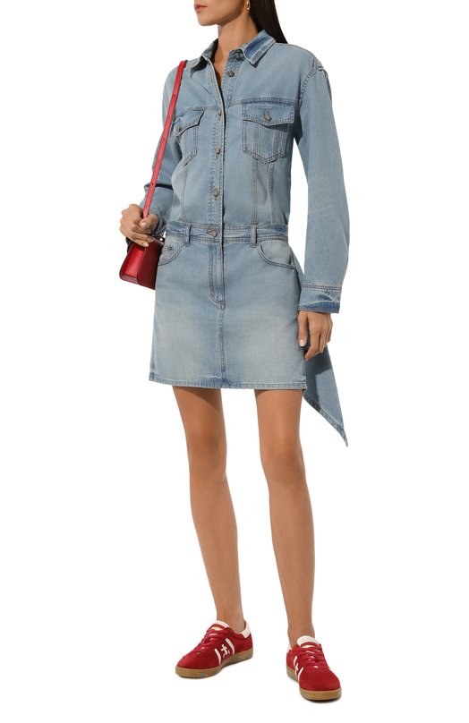 Замшевые кеды Bonnie-D Premiata B0NNIED/VAR 6919 Красный  B0NNIED/VAR 6919 Фото 2