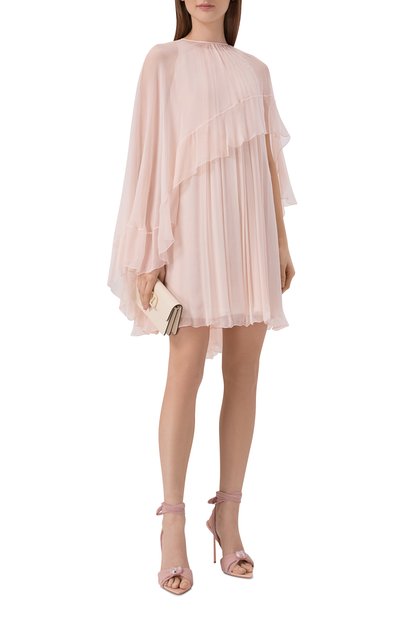 Текстильные босоножки numa 120 LE SILLA светло-розового цвета по цене 116500 руб., арт. 6688F100BXPPNEM, фото 3 Текстильные босоножки numa 120 LE SILLA, арт. 6688F100BXPPNEM, фото 3