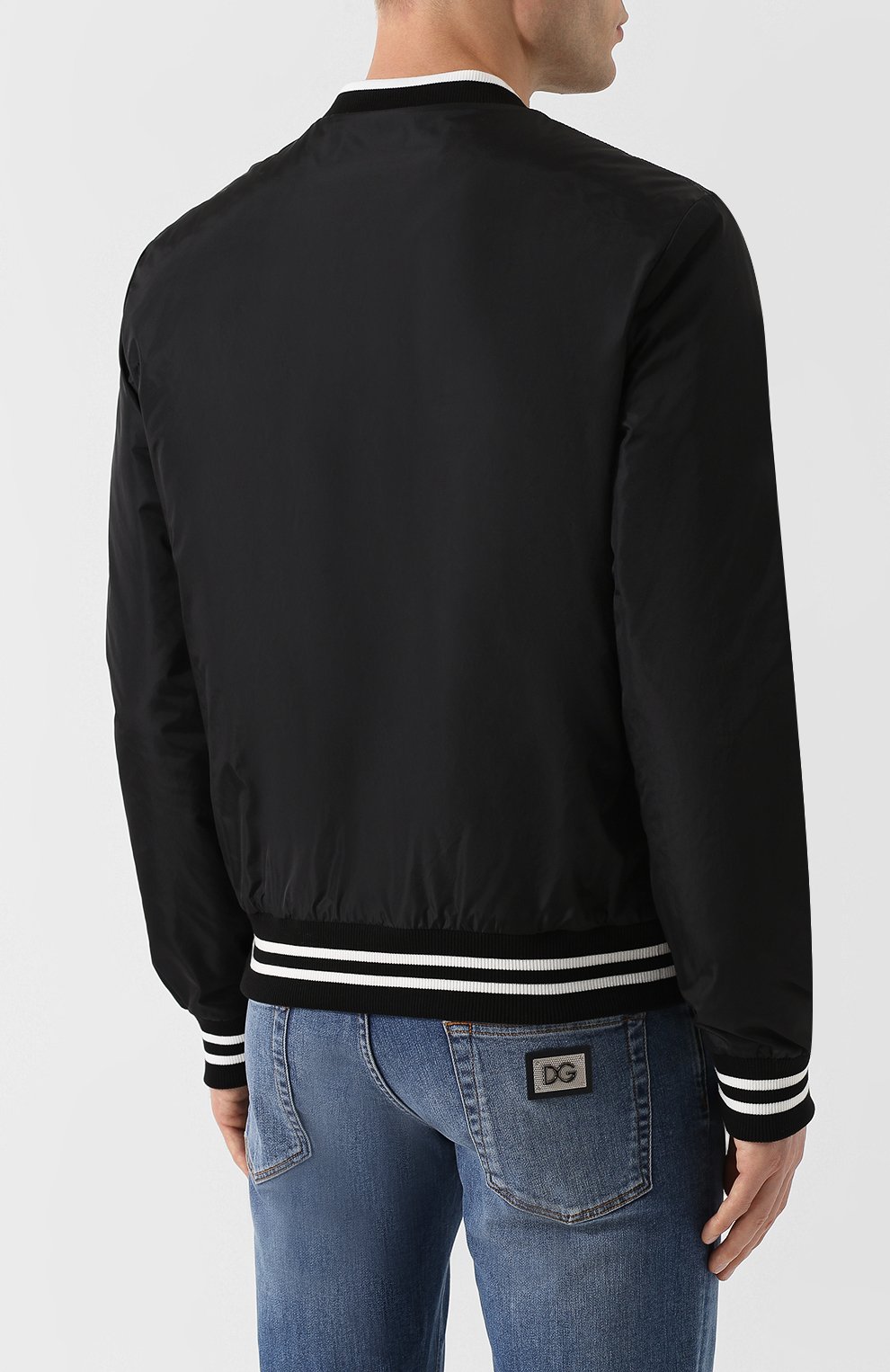 Бомбер на молнии с эластичными манжетами DOLCE & GABBANA, арт. G9LM4T/G700W, фото 4