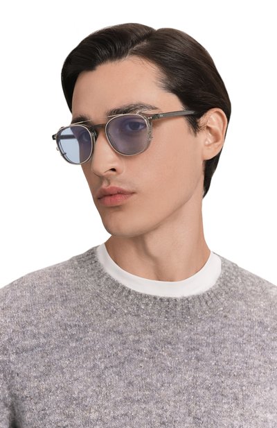 Оправа с клипоном MOSCOT, арт. ARTHUR SAGE/BEL AIR BLUE CLIP, фото 2