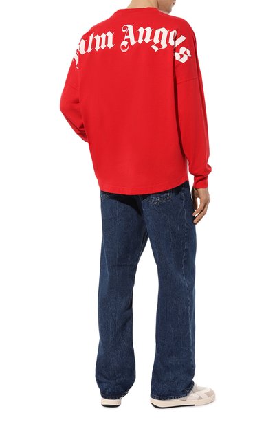 Хлопковый лонгслив PALM ANGELS, арт. PMAB001C99JER0042501, фото 2